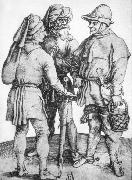 Albrecht Durer Three Peasants in Conversation France oil painting artist